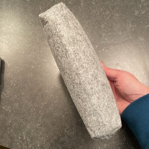 Glymed plus felted travel cosmetic bag NWOT - Picture 6 of 8